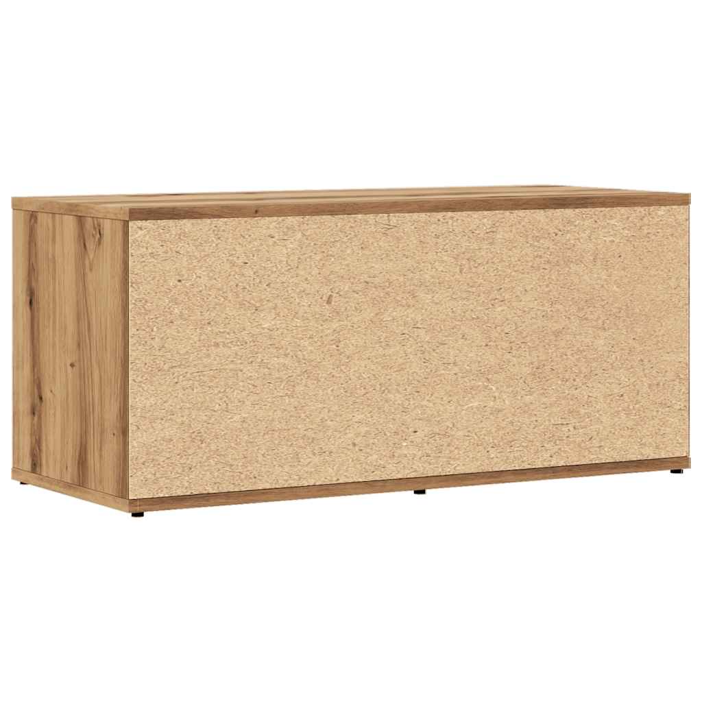 TV Cabinet Artisan Oak 80x34x35.5 cm Engineered Wood