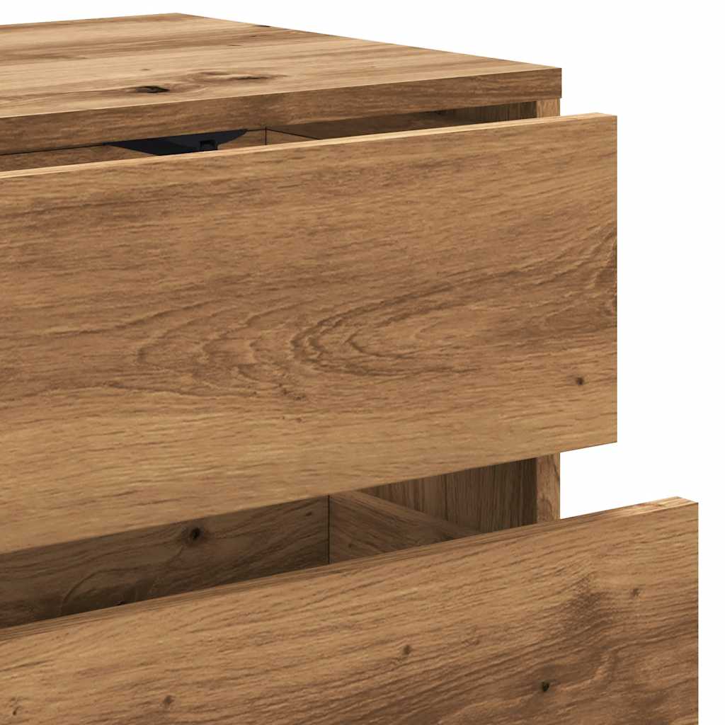 TV Cabinet Artisan Oak 80x34x35.5 cm Engineered Wood
