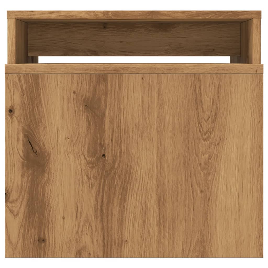 Coffee Table Artisan Oak 100x48x40 cm Engineered Wood