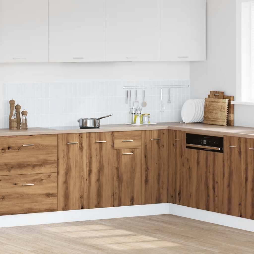 Drawer Bottom Cabinet Lyon Artisan Oak 40x46x81.5 cm Engineered Wood