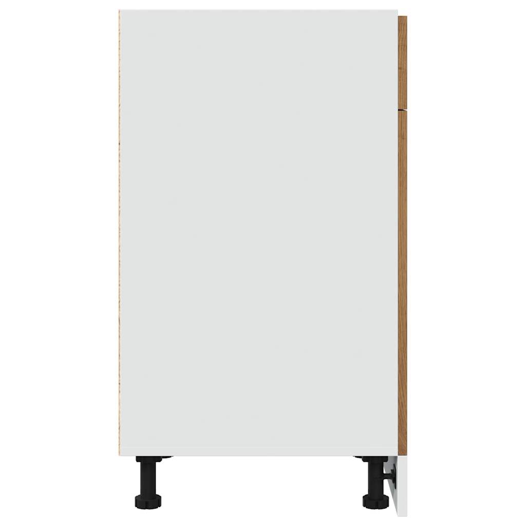 Drawer Bottom Cabinet Lyon Artisan Oak 40x46x81.5 cm Engineered Wood