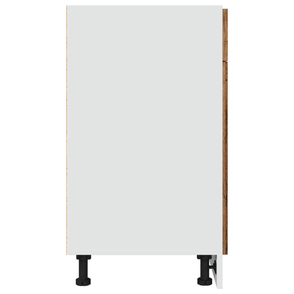 Drawer Bottom Cabinet Lyon Old Wood 50x46x81.5 cm Engineered Wood