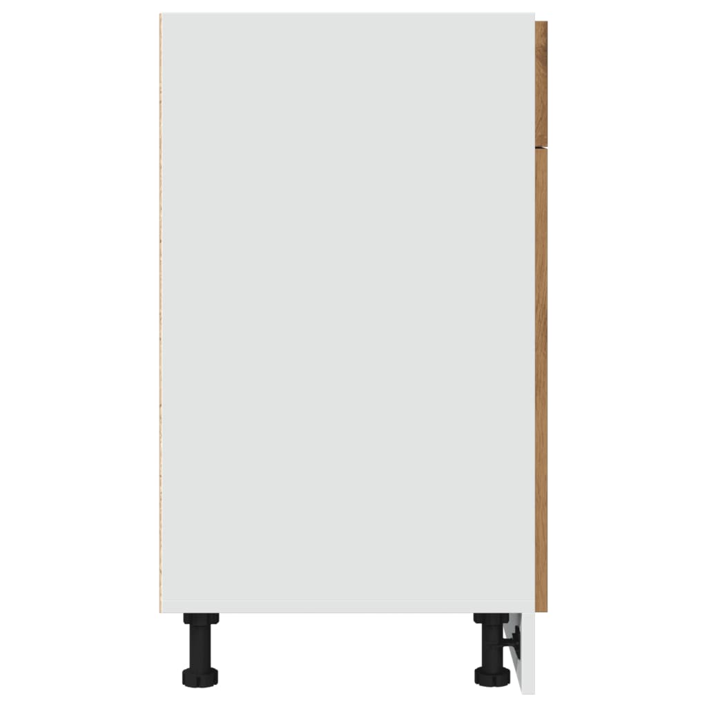 Drawer Bottom Cabinet Lyon Artisan Oak 50x46x81.5 cm Engineered Wood