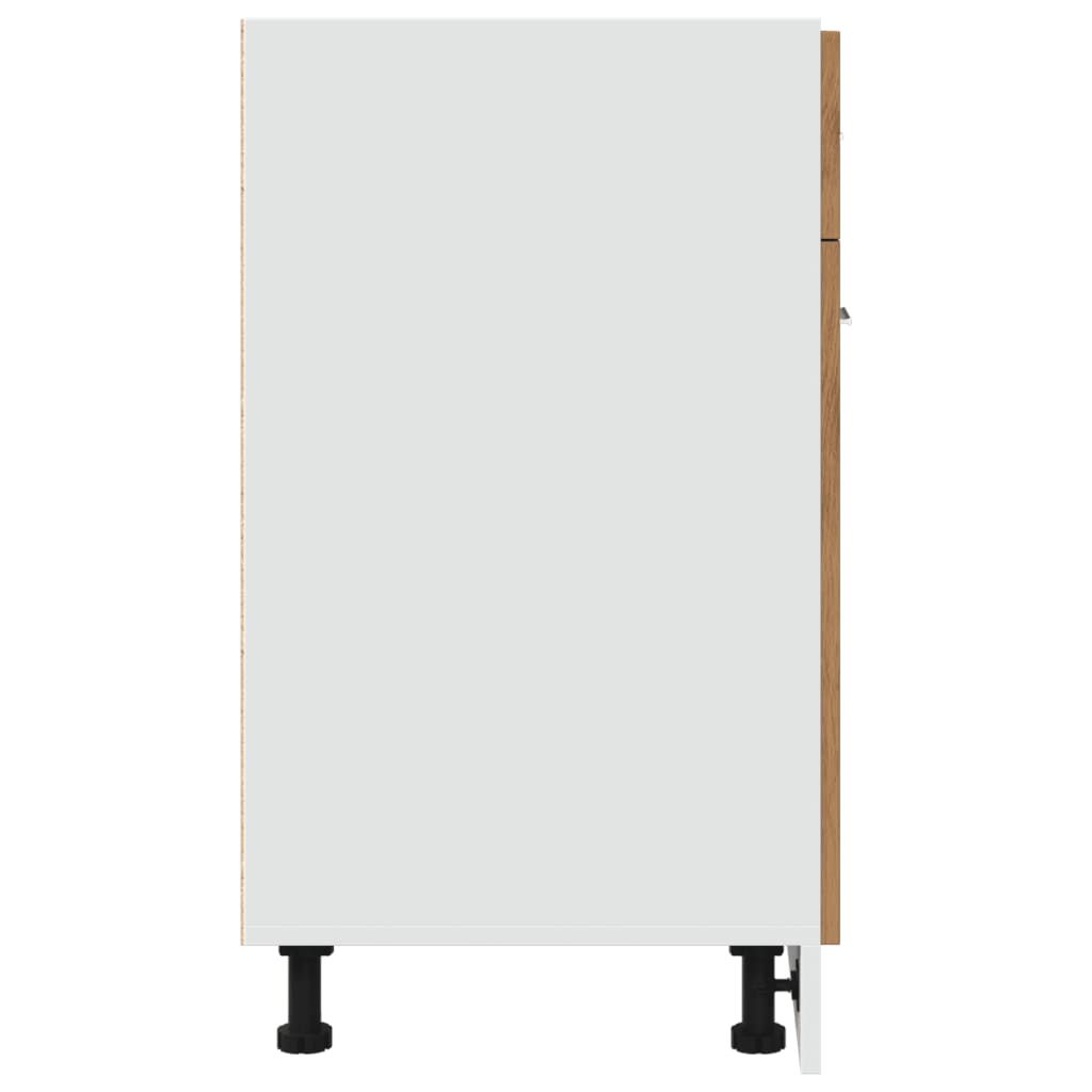 Drawer Bottom Cabinet Lyon Artisan Oak 60x46x81.5 cm Engineered Wood