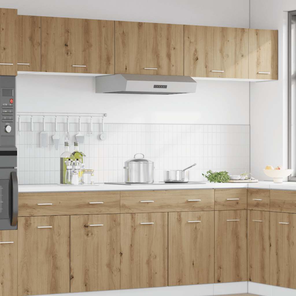 Hanging Cabinet Lyon Artisan Oak 60x31x40 cm Engineered Wood