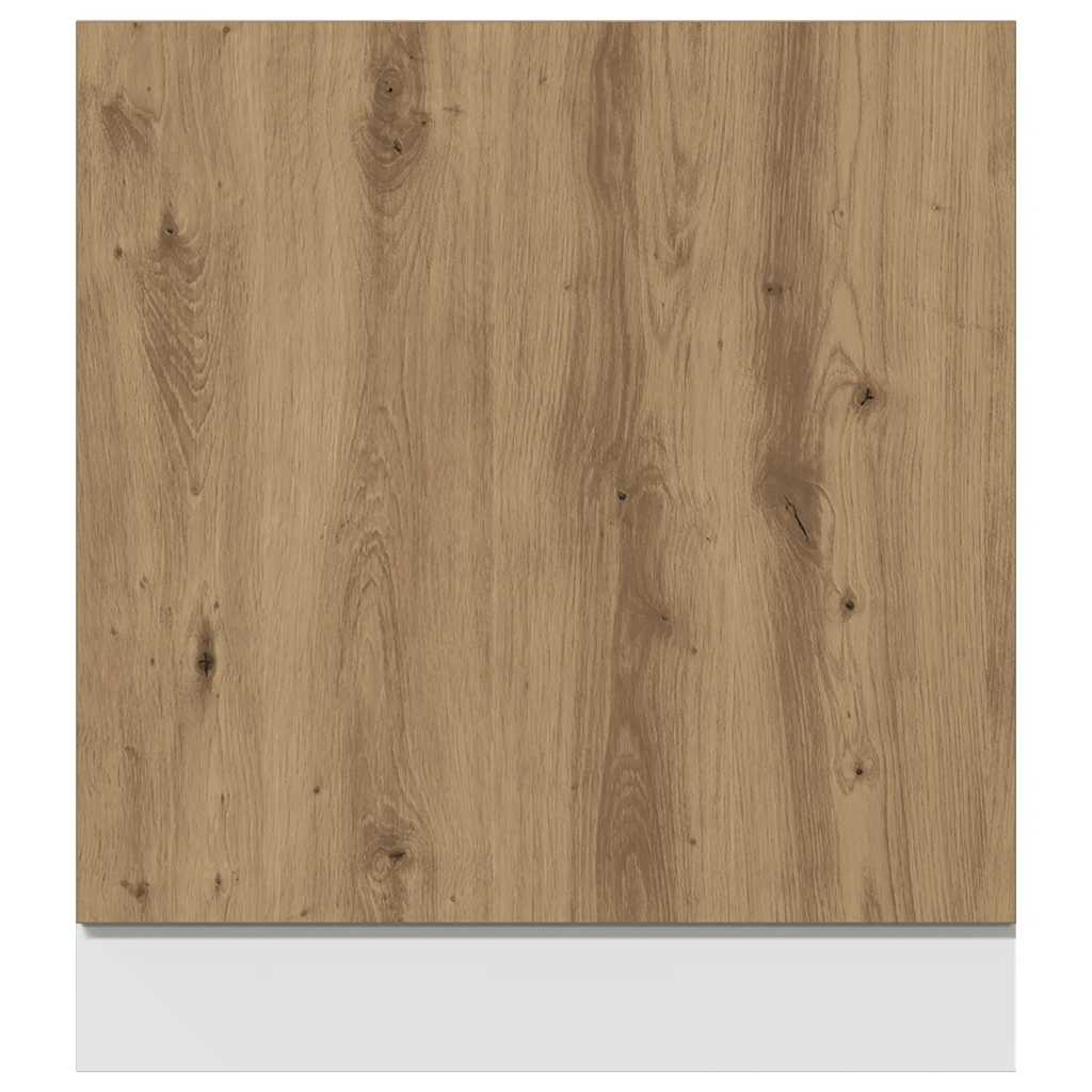 Dishwasher Panel Lyon Artisan Oak 60x1.5x67 cm Engineered Wood