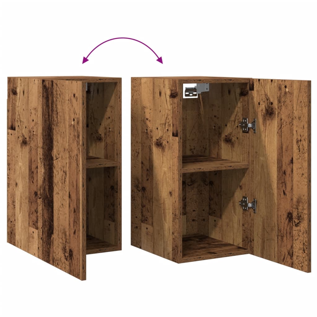 TV Cabinets 2 pcs Old Wood 30.5x30x60 cm Engineered Wood