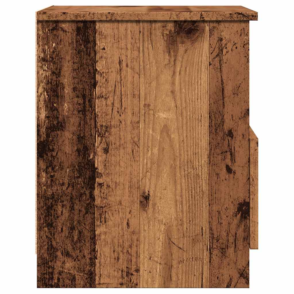 Bedside Cabinet Old Wood 40x40x50 cm Engineered Wood
