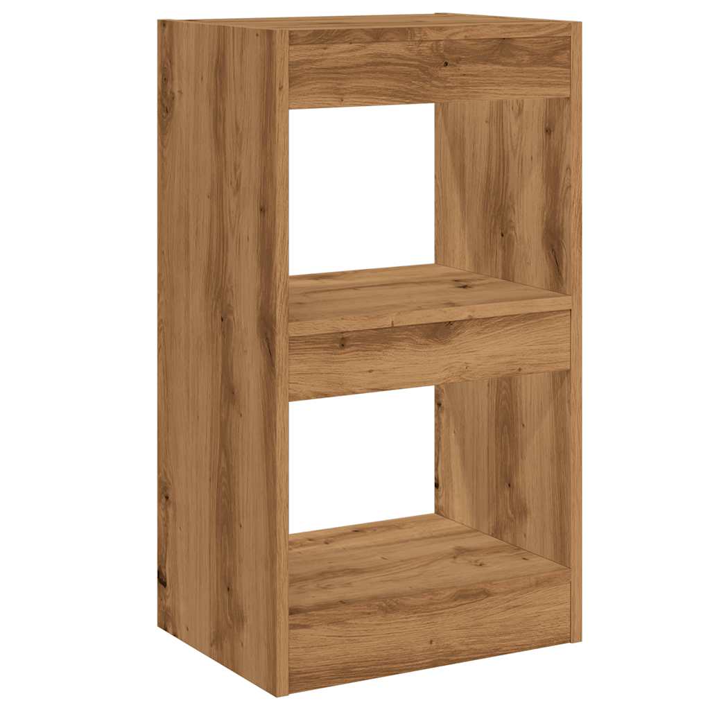 Book Cabinet/Room Divider Artisan Oak 40x30x72 cm