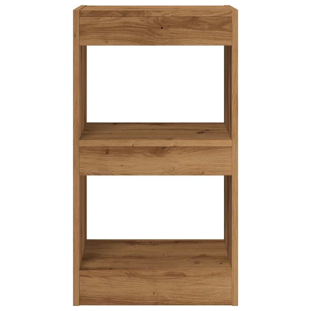 Book Cabinet/Room Divider Artisan Oak 40x30x72 cm
