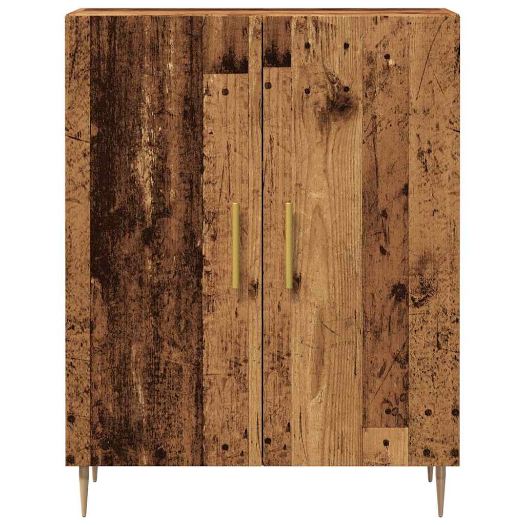 Sideboard Old Wood 69.5x34x90 cm Engineered Wood