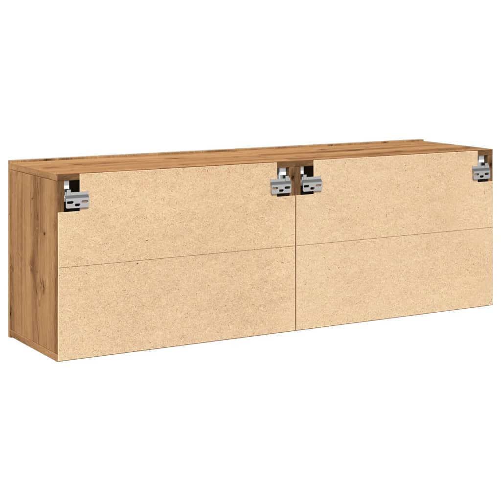 TV Cabinets Wall-mounted 2 pcs Artisian Oak 60x30x41 cm