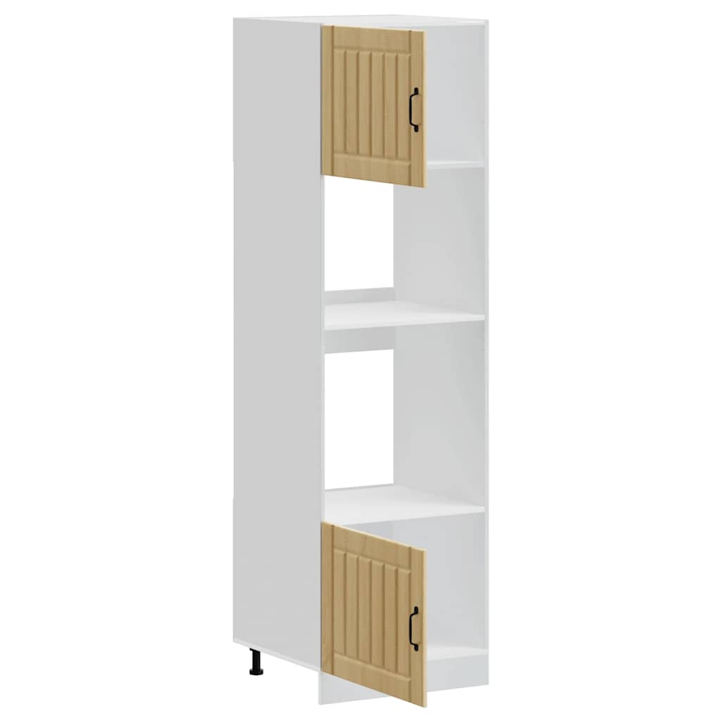Oven Cabinets 2 pcs Lucca Sonoma Oak Engineered Wood