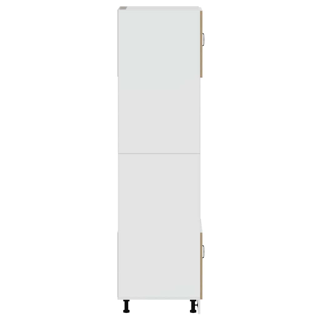 Oven Cabinets 2 pcs Lucca Sonoma Oak Engineered Wood