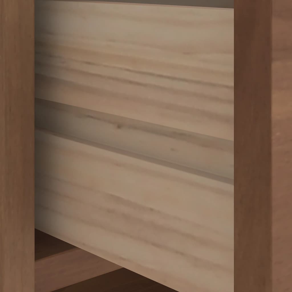 Hallway Bench SANDNES 45x40x50 cm Solid Wood Pine