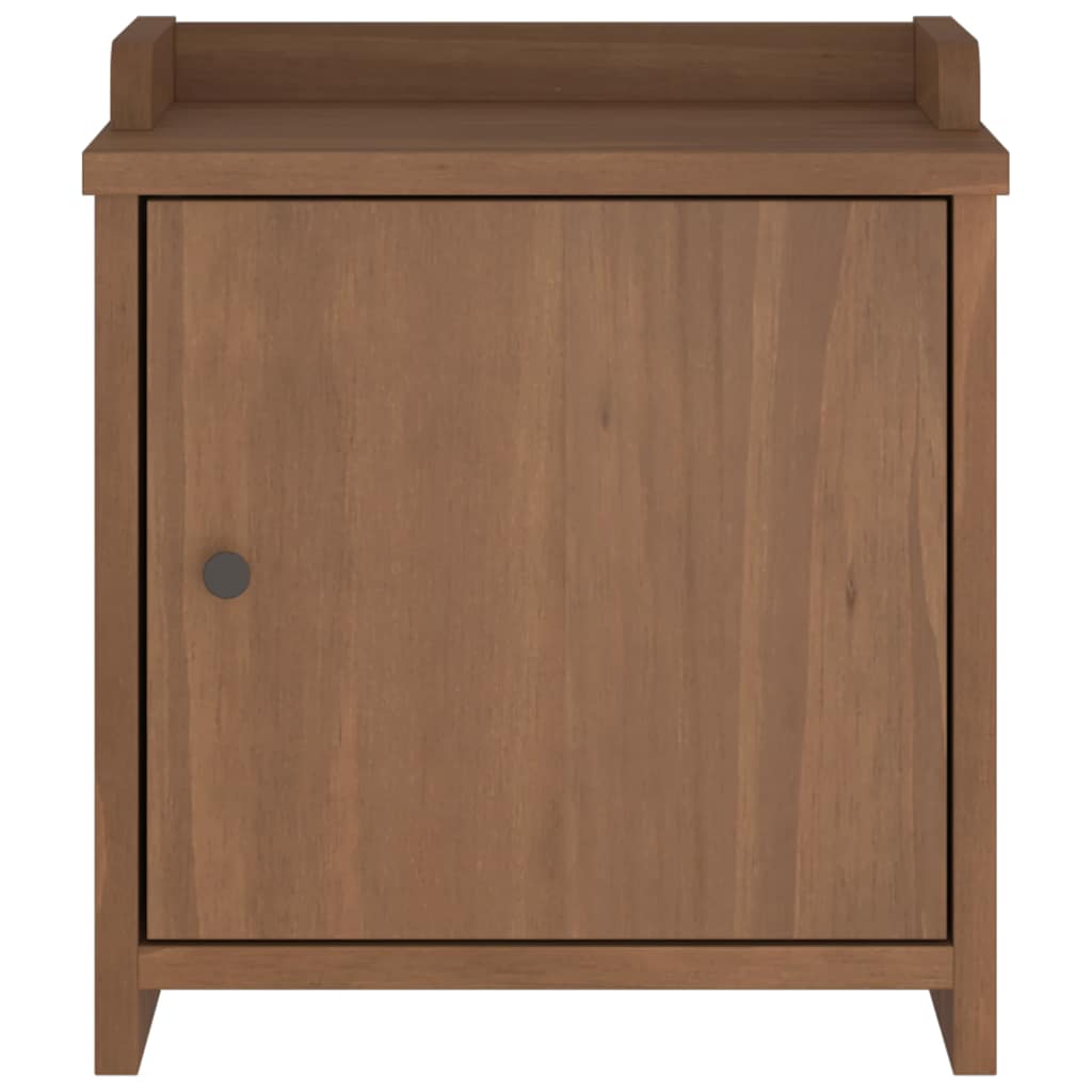 Hallway Bench SANDNES 45x40x50 cm Solid Wood Pine