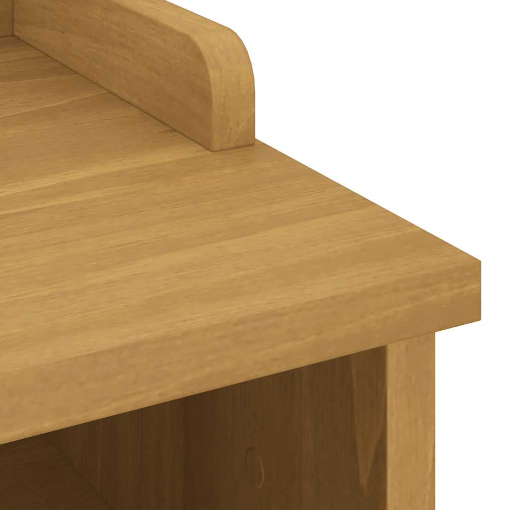 Hallway Bench SANDNES 87x40x50 cm Solid Wood Pine