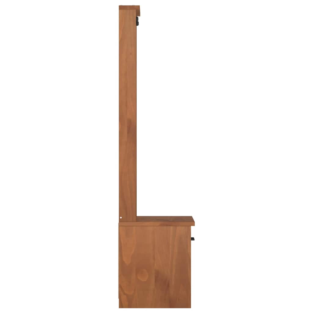Hall Tree SANDNES 45x40x159.5 cm Solid Wood Pine