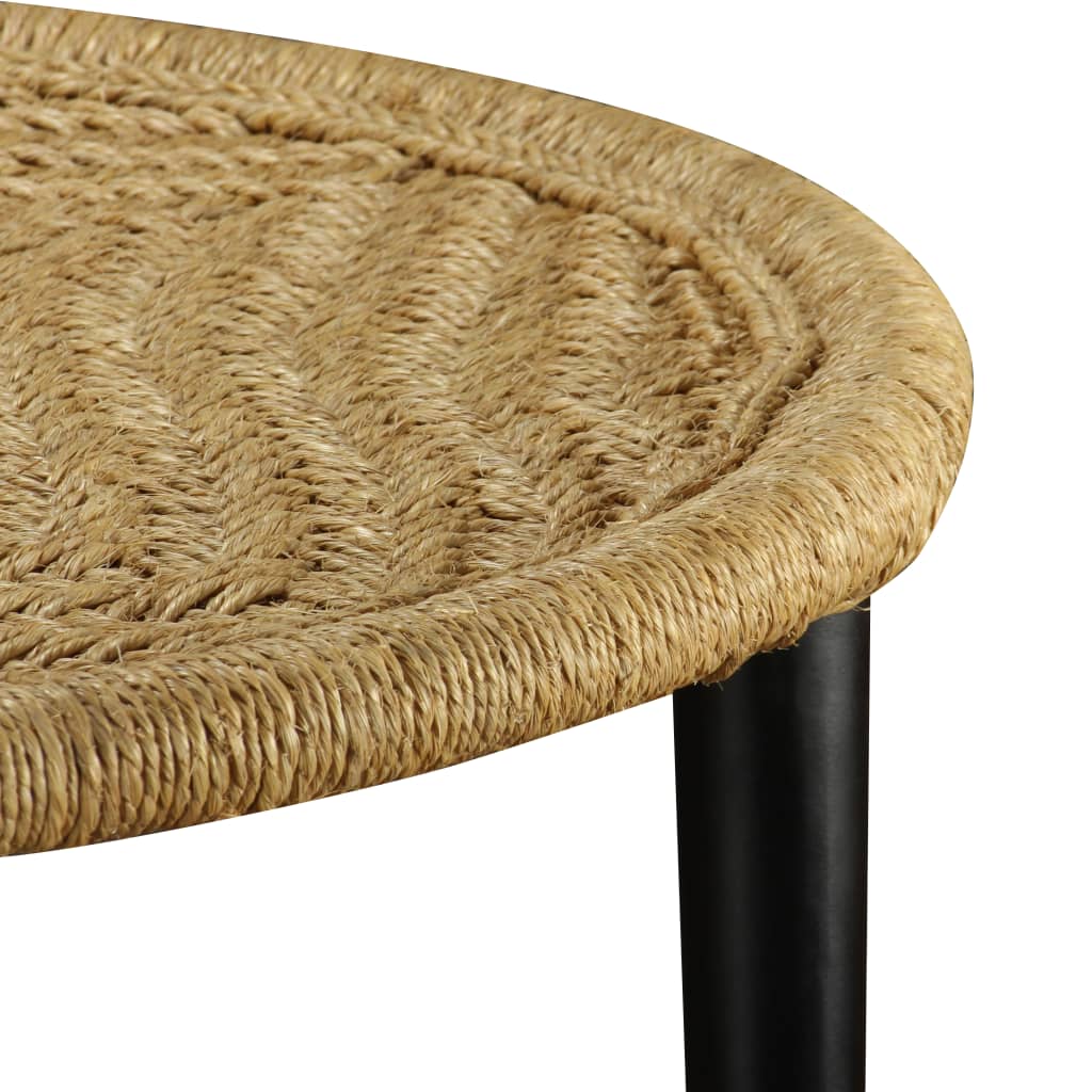 Coffee Table Set 2 Pieces Natural Jute