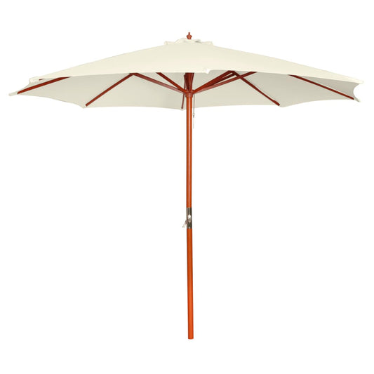 Garden Parasol 300x258 cm Sand White