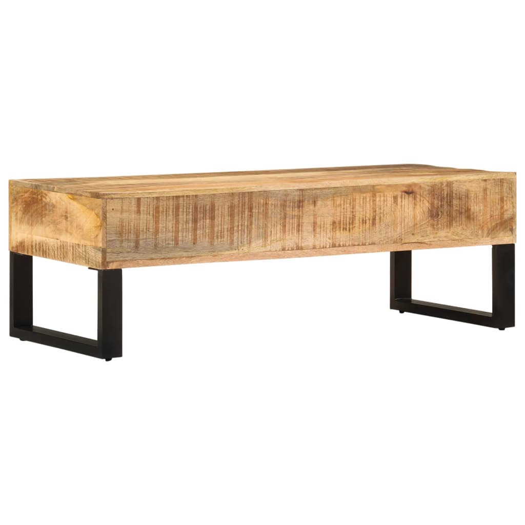 Coffee Table 110x50x38 cm Solid Mango Wood