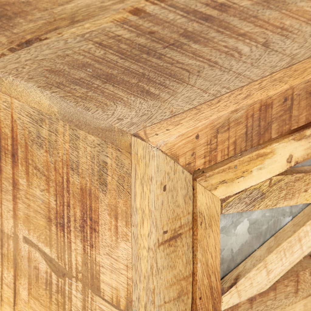 Coffee Table 110x50x38 cm Solid Mango Wood