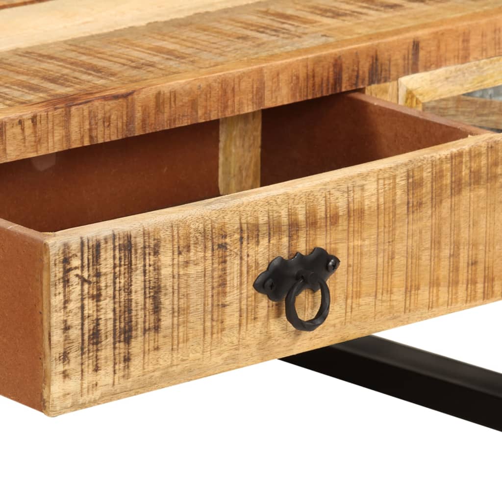 Coffee Table 110x50x38 cm Solid Mango Wood