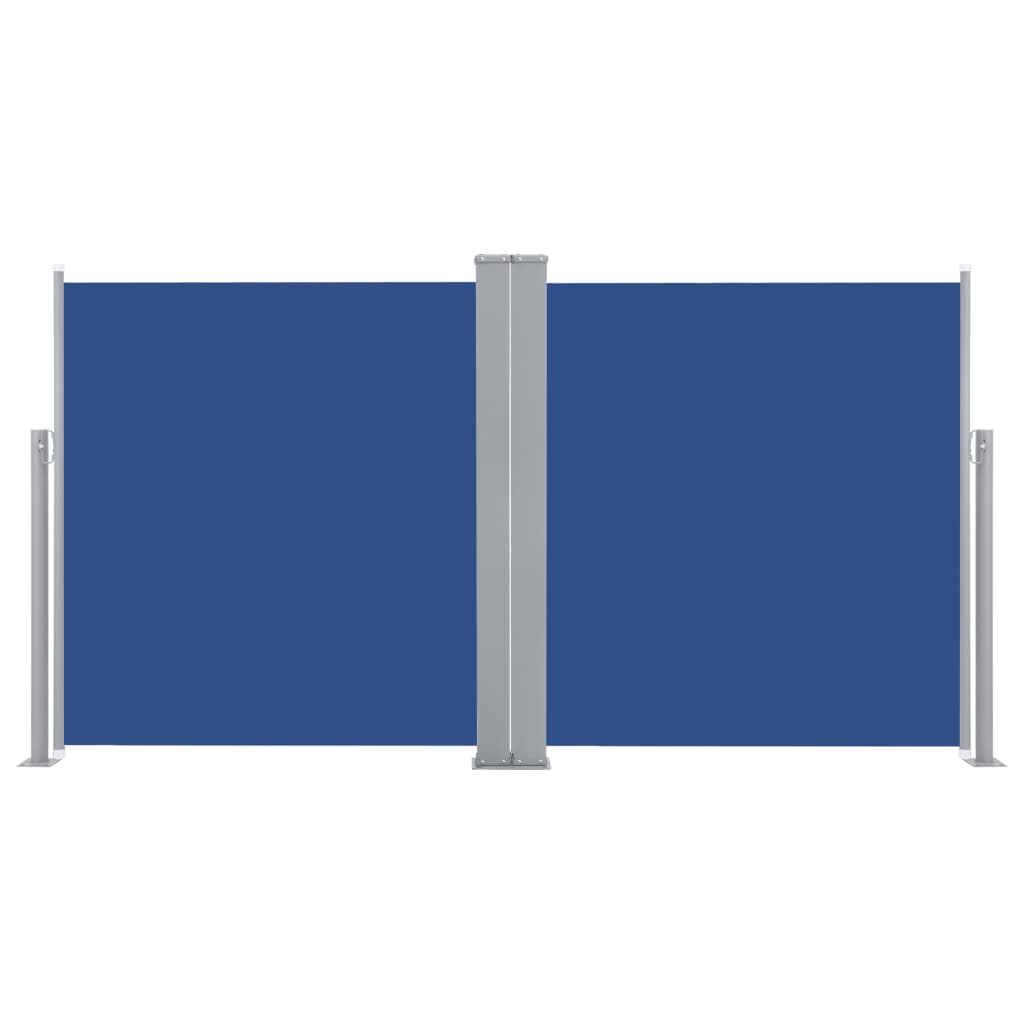 Retractable Side Awning Blue 100x600 cm