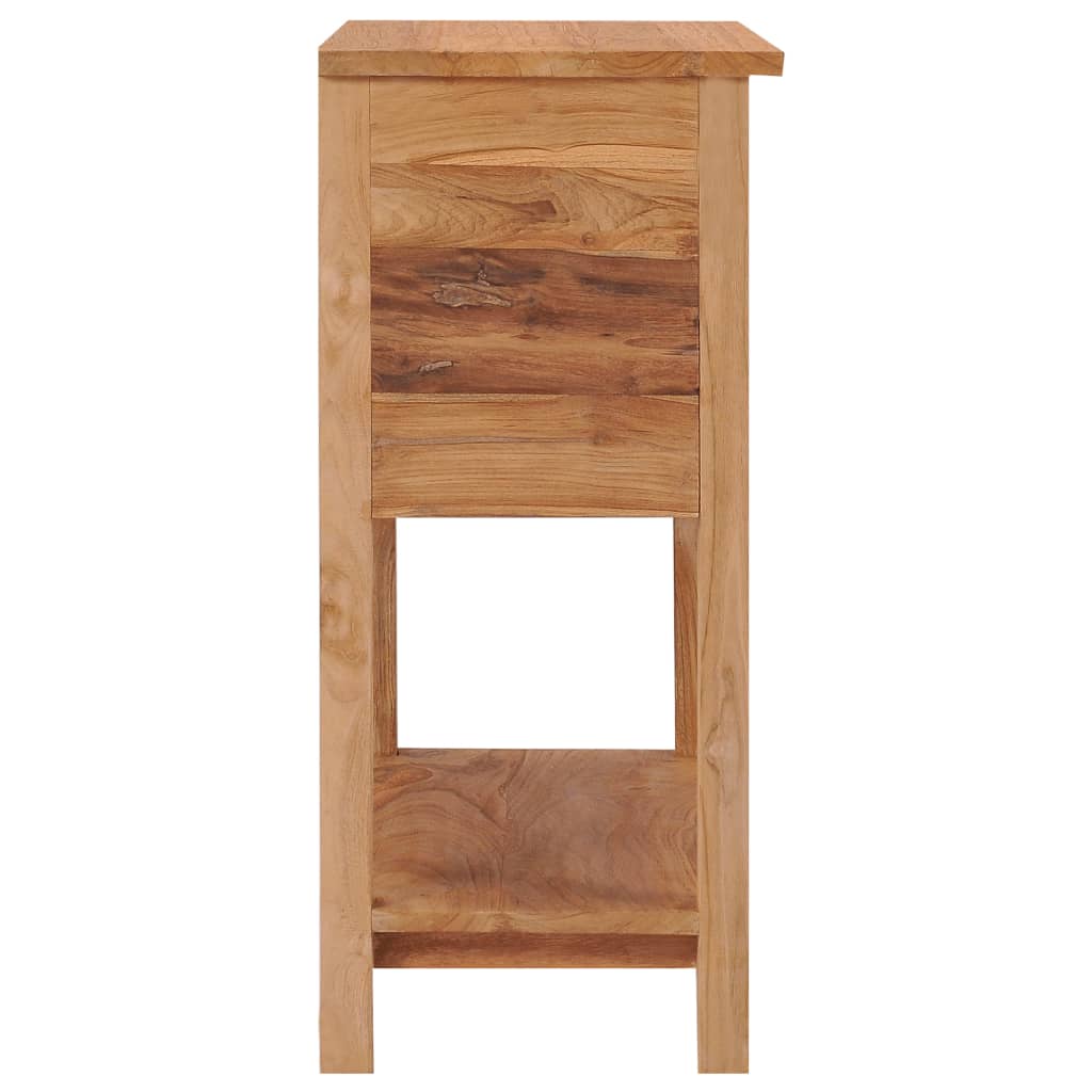 vidaXL Sideboard 78x35x80 cm Solid Teak Wood