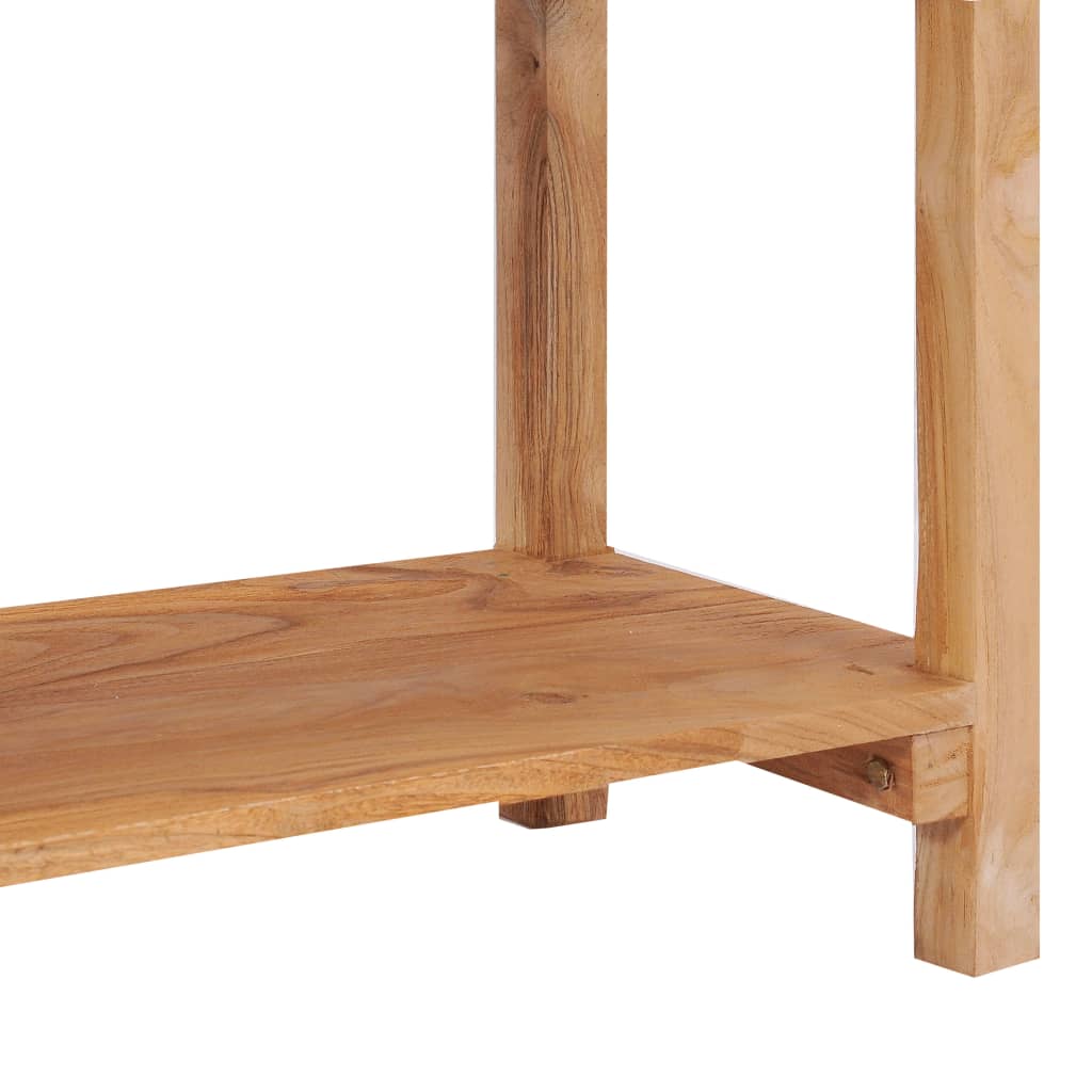 vidaXL Sideboard 78x35x80 cm Solid Teak Wood