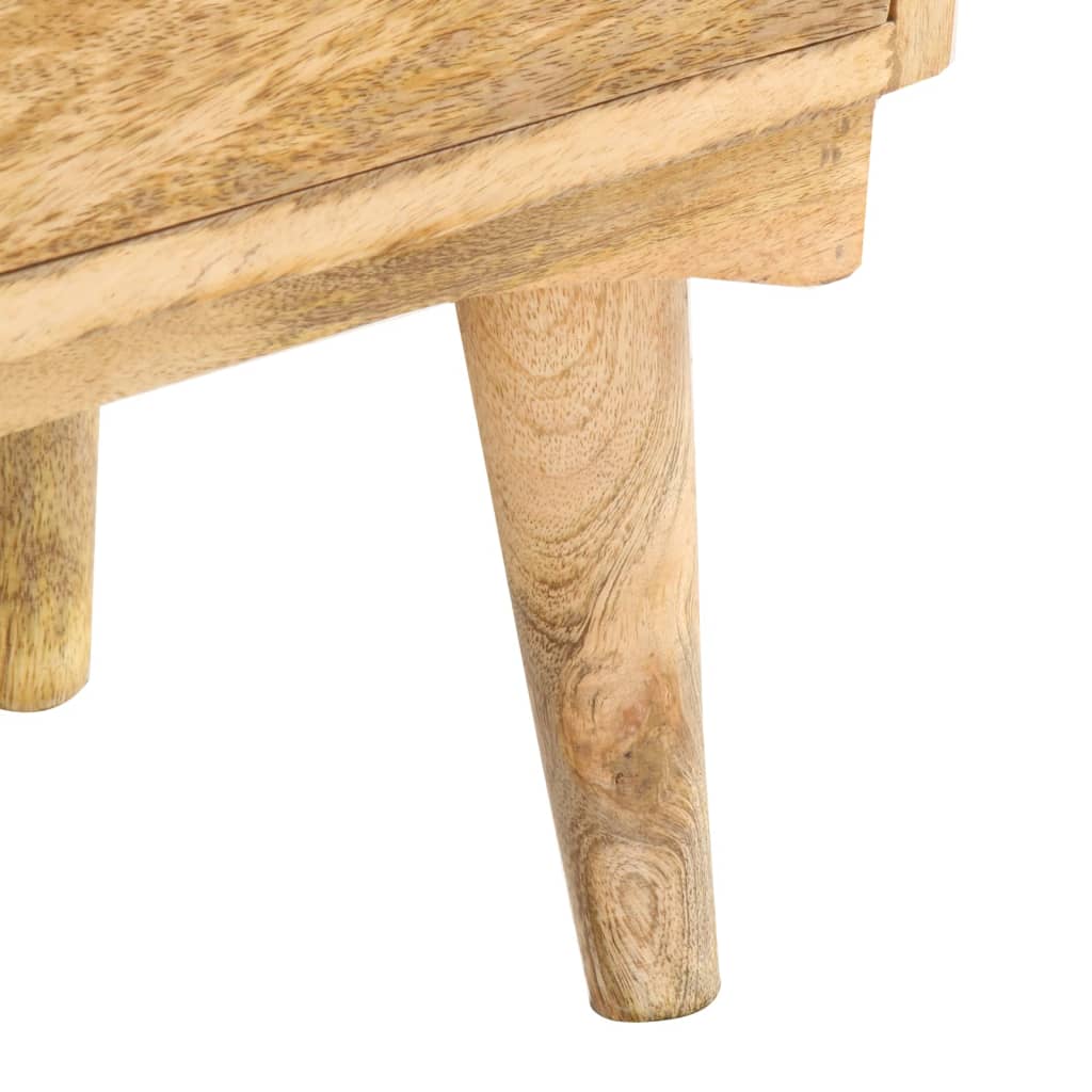 TV Cabinet 140x30x50 cm Solid Mango Wood