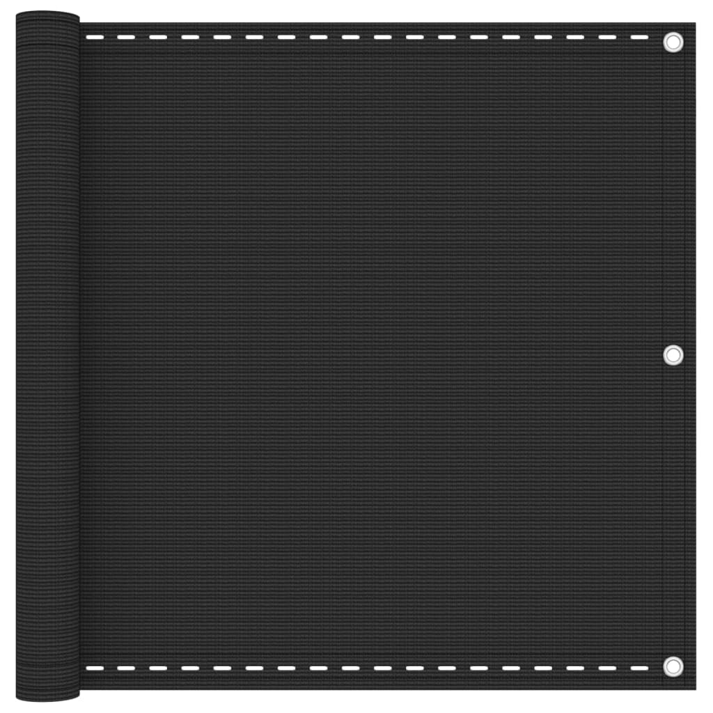Balcony Screen Anthracite 90x300 cm HDPE