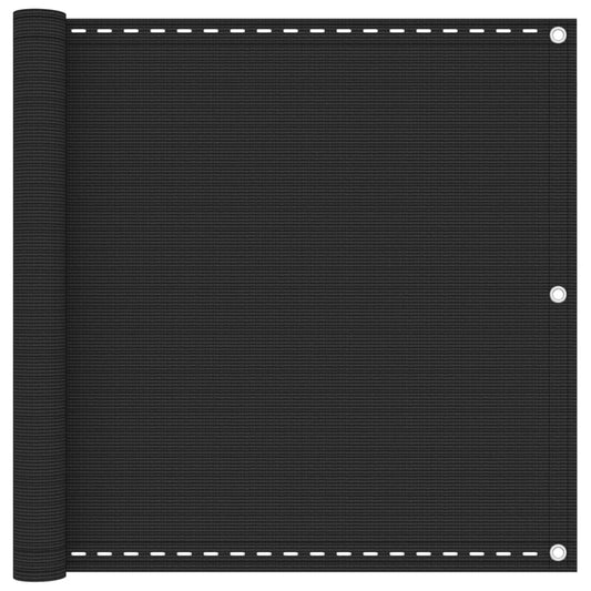 Balcony Screen Anthracite 90x300 cm HDPE