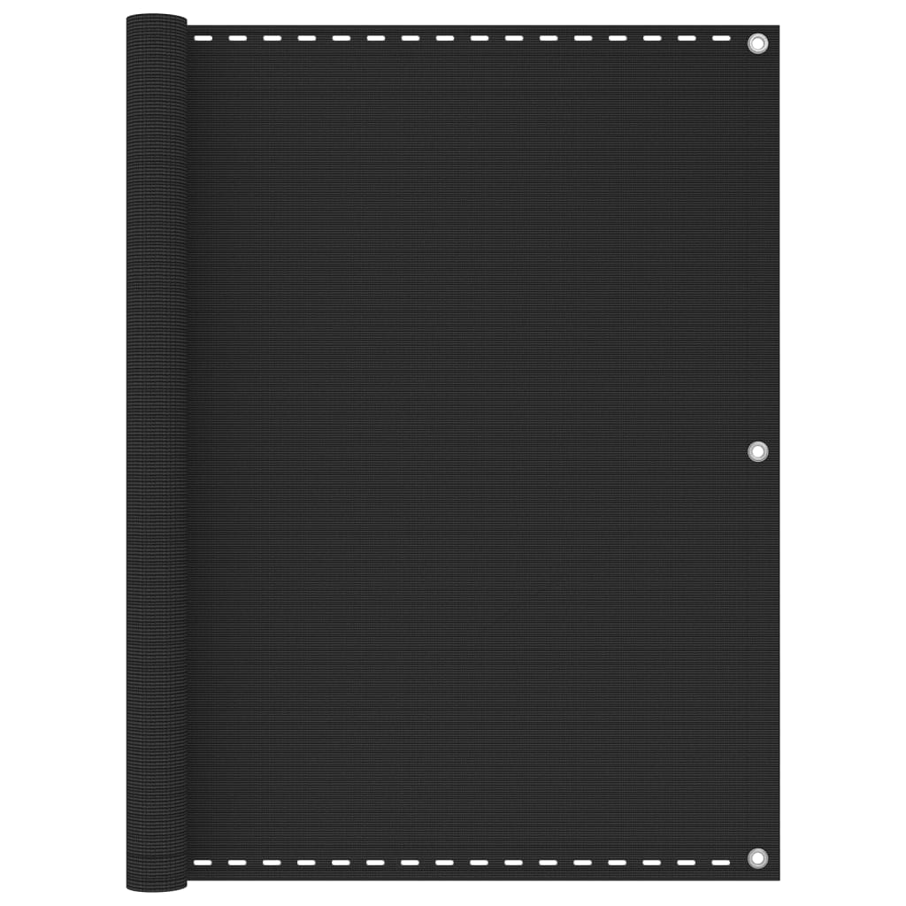 Balcony Screen Anthracite 120x400 cm HDPE