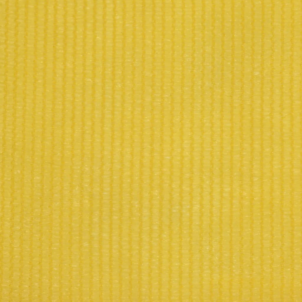 Balcony Screen Yellow 90x400 cm HDPE