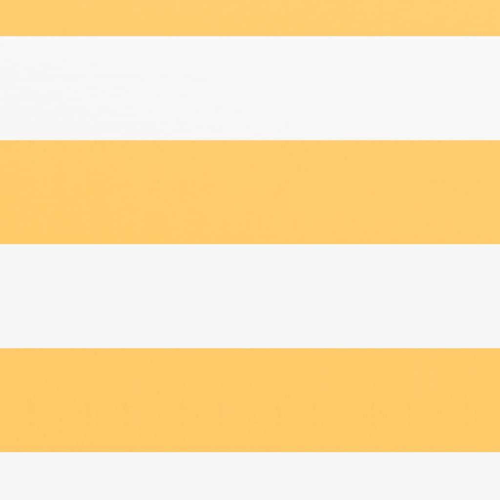 Balcony Screen White and Yellow 120x600 cm Oxford Fabric