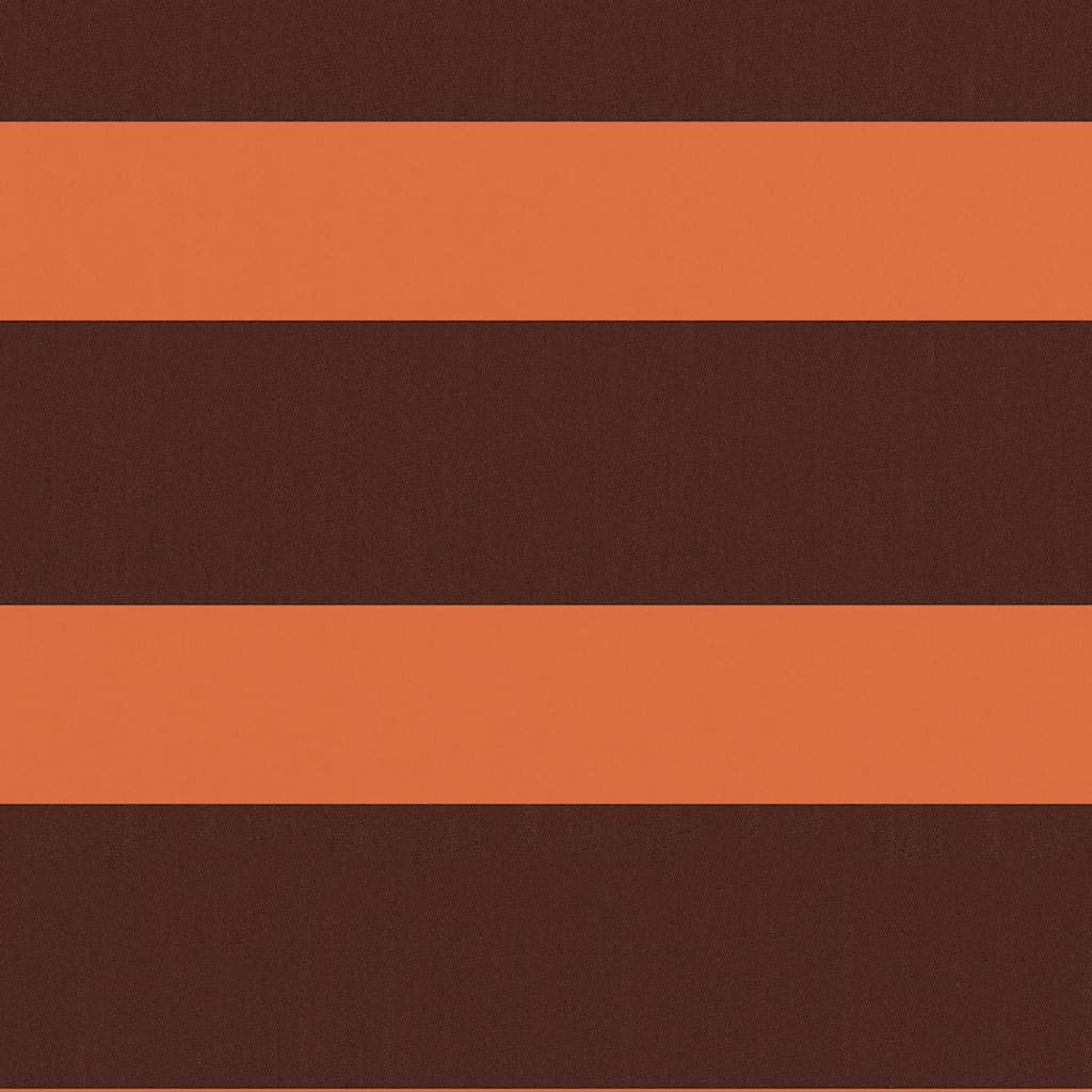 Balcony Screen Orange and Brown 90x300 cm Oxford Fabric