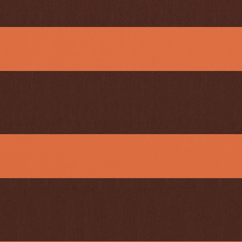 Balcony Screen Orange and Brown 120x300 cm Oxford Fabric