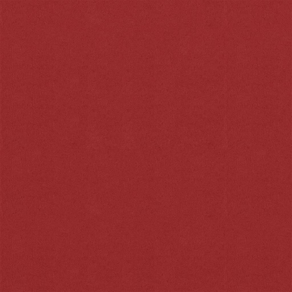 Balcony Screen Red 75x500 cm Oxford Fabric