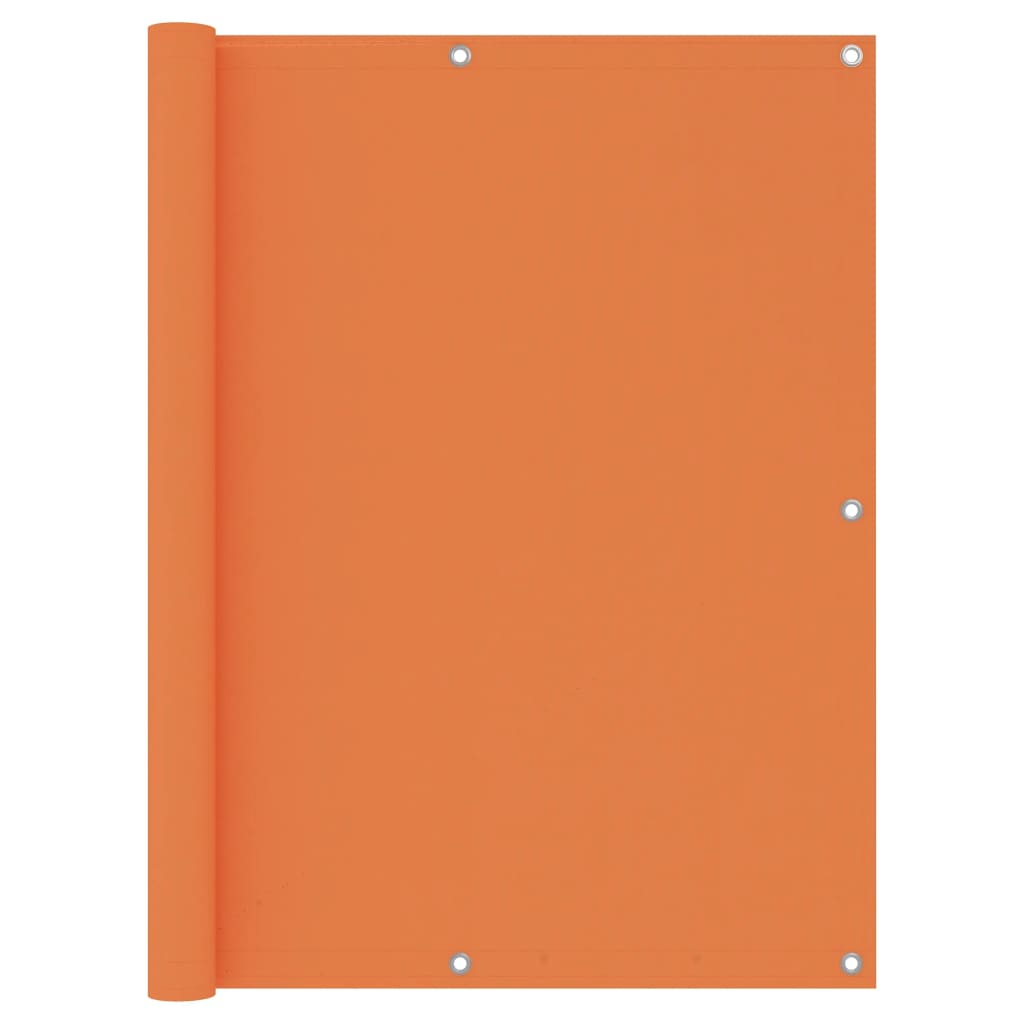 Balcony Screen Orange 120x500 cm Oxford Fabric