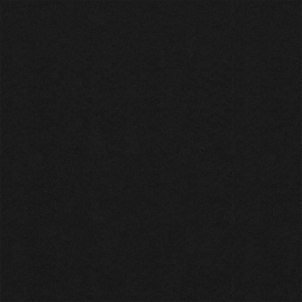 Balcony Screen Black 75x500 cm Oxford Fabric