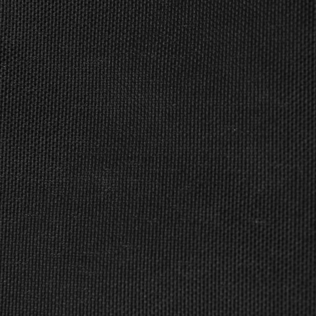 Sunshade Sail Oxford Fabric Trapezium 3/5x4 m Black