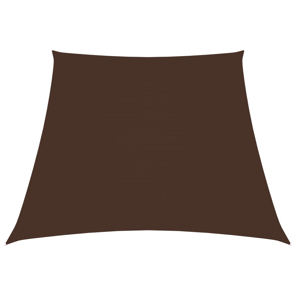 Sunshade Sail Oxford Fabric Trapezium 2/4x3 m Brown