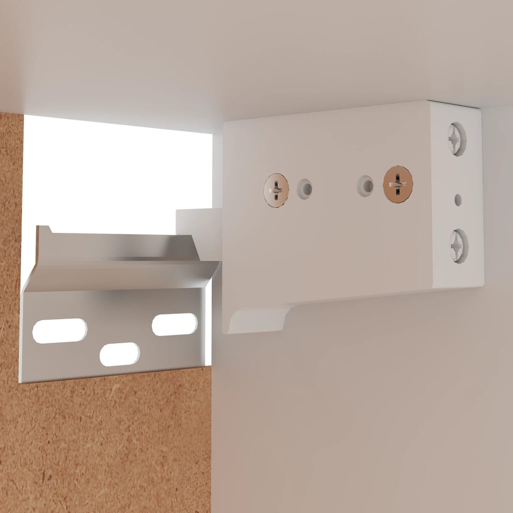 Hanging Cabinet Lyon Concrete Grey 39.5x31x60 cm Engineered Wood