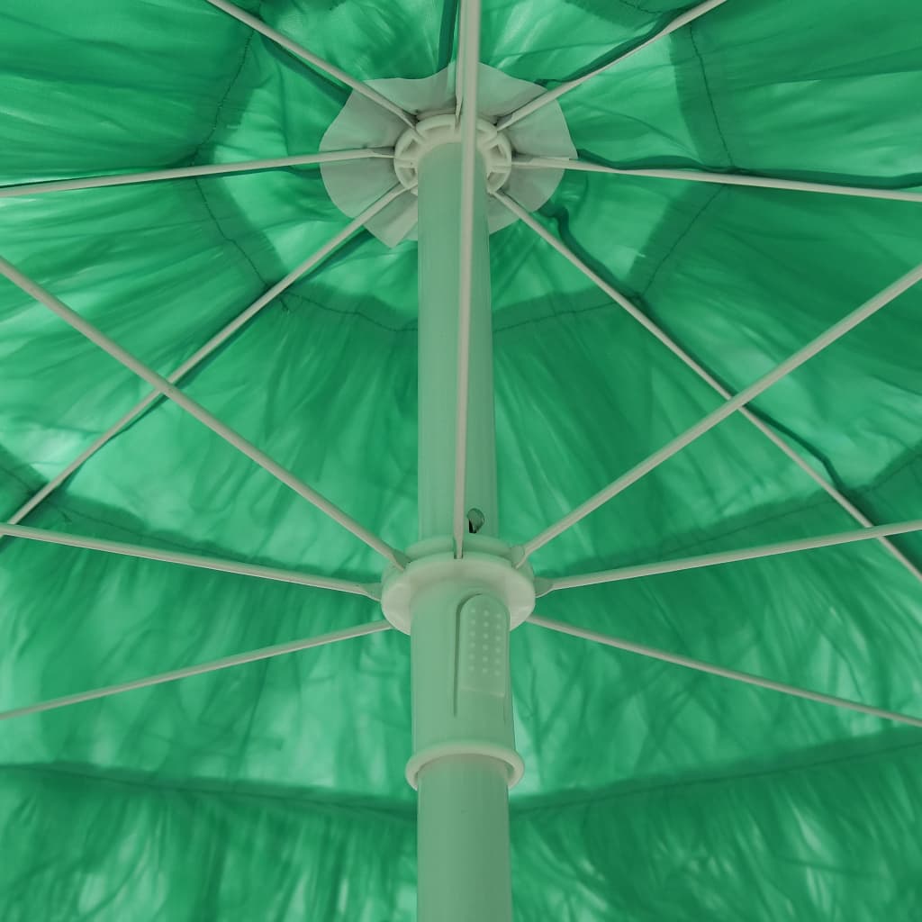 Hawaii Beach Parasol Green 180 cm