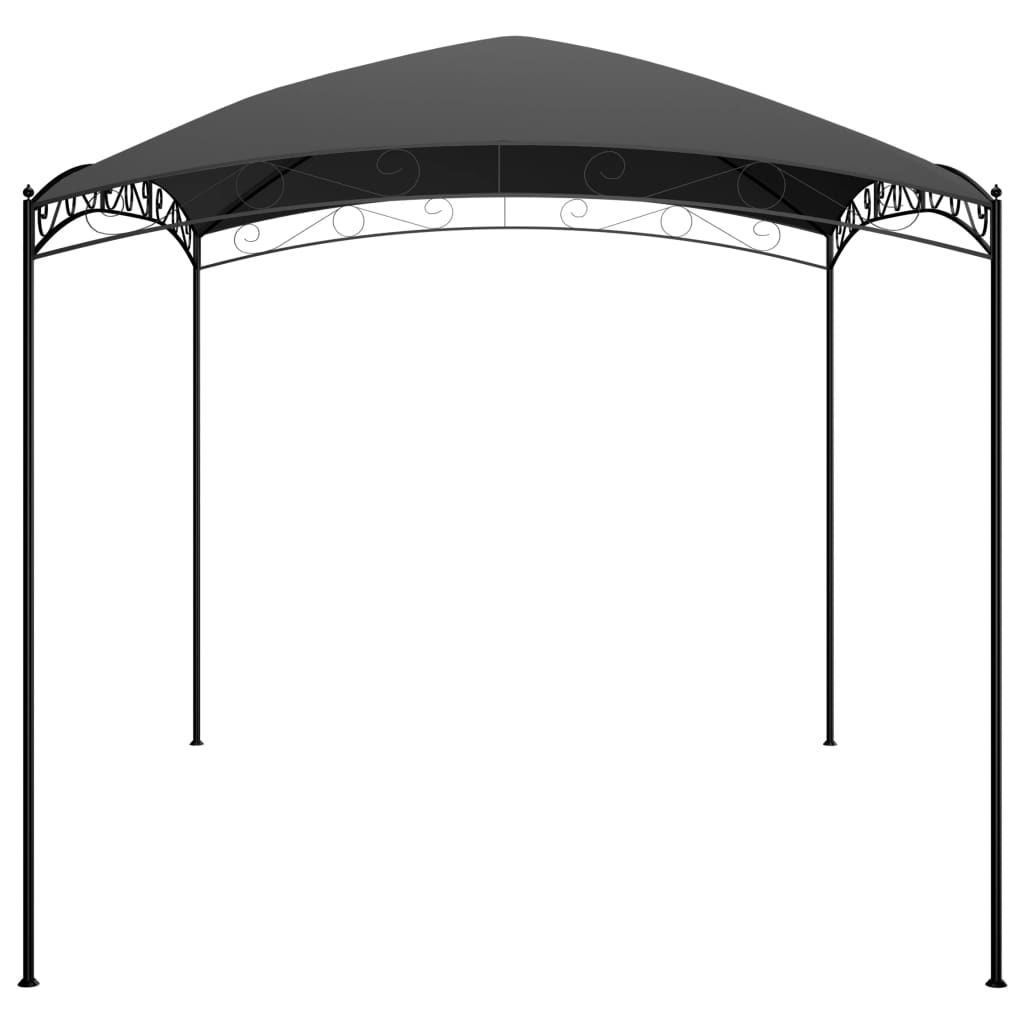Gazebo 3x4x2.65 m Anthracite 180 g/m²
