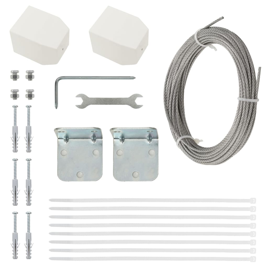 Balcony Screen Blue 140x240 cm Oxford Fabric