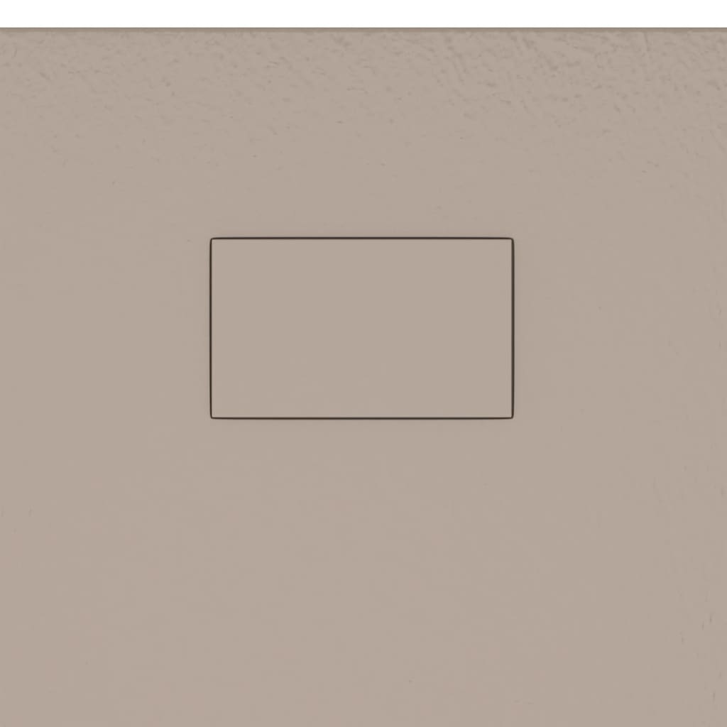 Shower Base Tray SMC Brown 90x80 cm