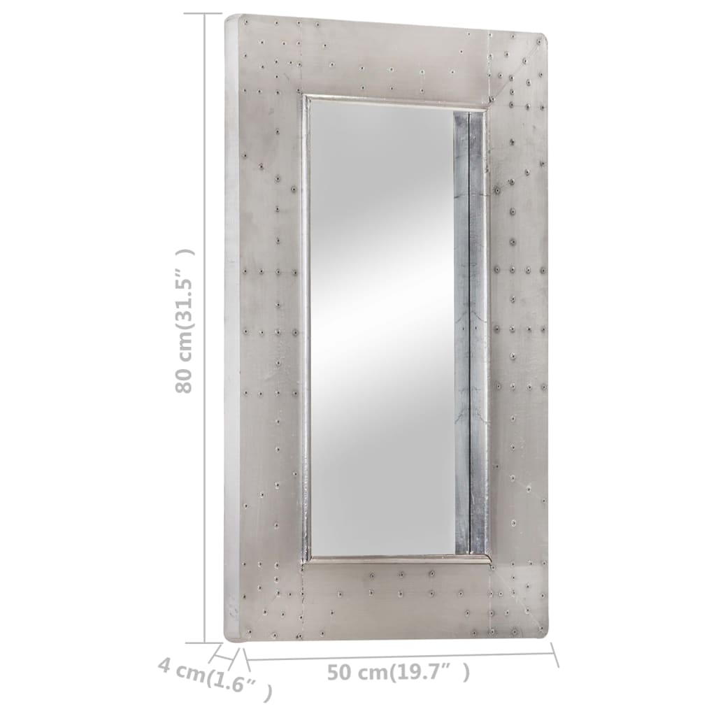 Aviator Mirror 80x50 cm Metal