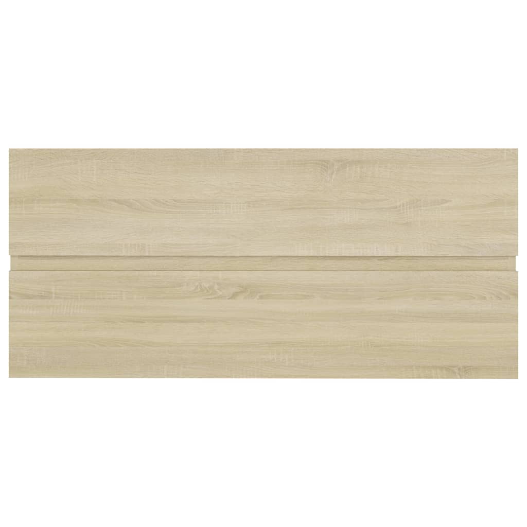 Sink Cabinet Sonoma Oak 100x38.5x45 cm Engineered Wood